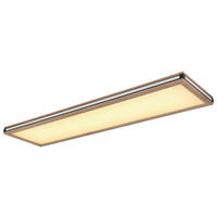 STROPNA LED-SVETILKA   //3000 K/230 V/ - črna/bela, Natur, kovina/umetna masa (120/30/7,5cm) - Globo