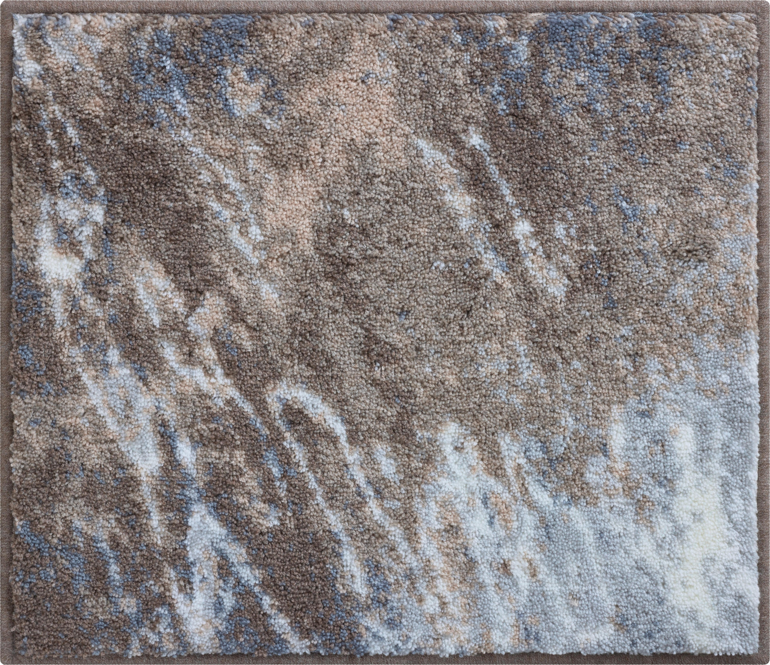 PŘEDLOŽKA K BIDETU, 50/60 cm - šedohnědá, Basics, textil/plast (50/60cm) - Grund