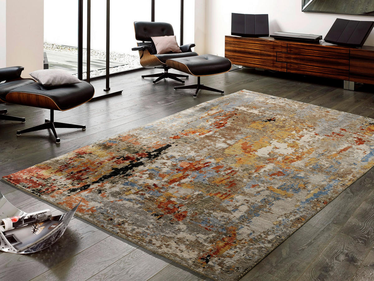 VINTAGE-TEPPICH 70/140 cm Signature Lira Multicolor  - Multicolor, Design, Textil (70/140cm) - Novel