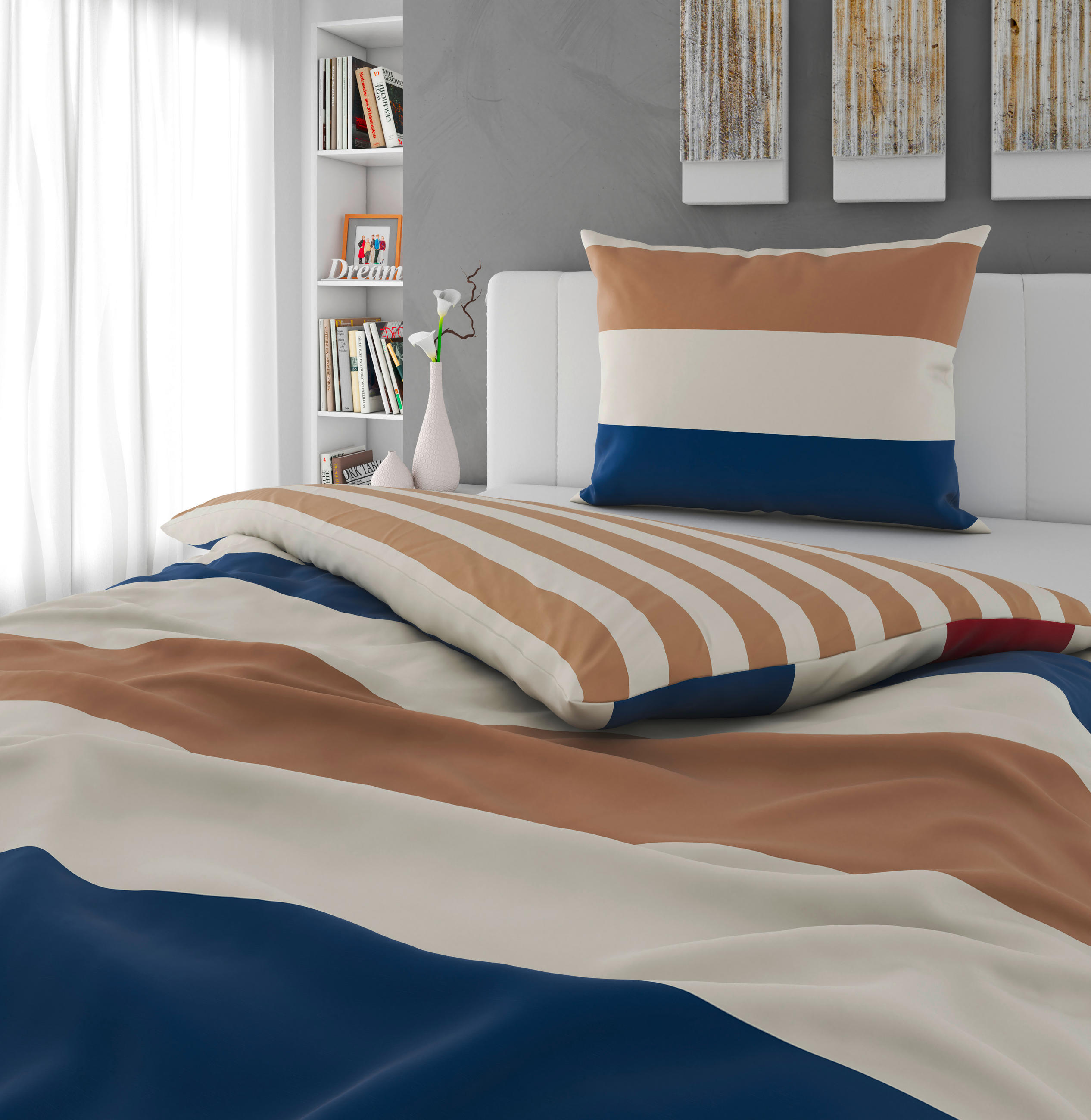 OBOUSTRANNÉ POVLEČENÍ, renforcé, béžová, 140/200 cm - béžová, Basics, textil (140/200cm) - Esposa