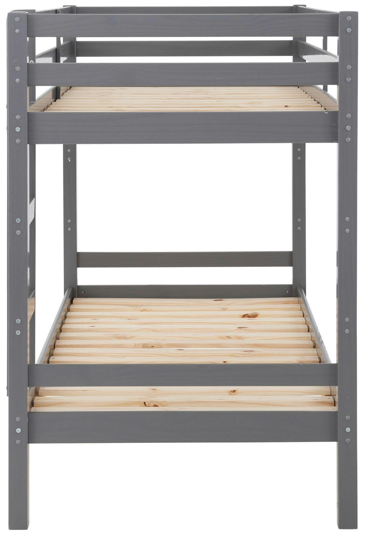 ETAGENBETT 90/200 cm Grau  - Grau, MODERN, Holz (90/200cm) - MID.YOU