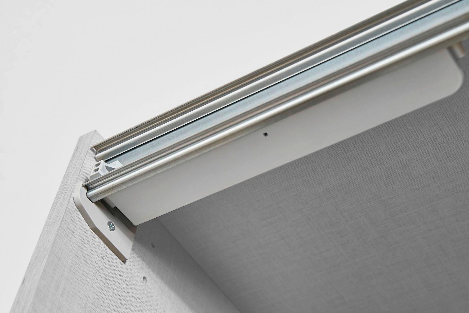TÜRDÄMPFER 27/2/5 cm 2-teilig Grau  - Grau, MODERN, Kunststoff (27/2/5cm) - Rauch Möbel