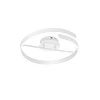 LED-DECKENLEUCHTE Parma 50/13,5 cm   - Weiß, Design, Metall (50/13,5cm)