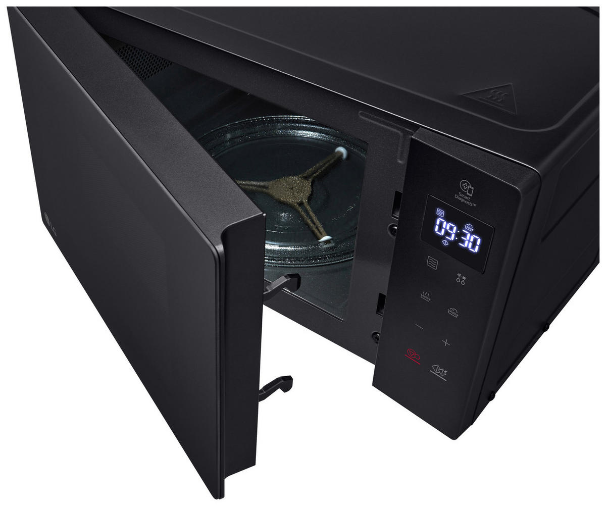MIKROWELLE MS2032GAS  - Schwarz, Trend, Glas/Kunststoff (47,6/27,2/34,6cm) - LG