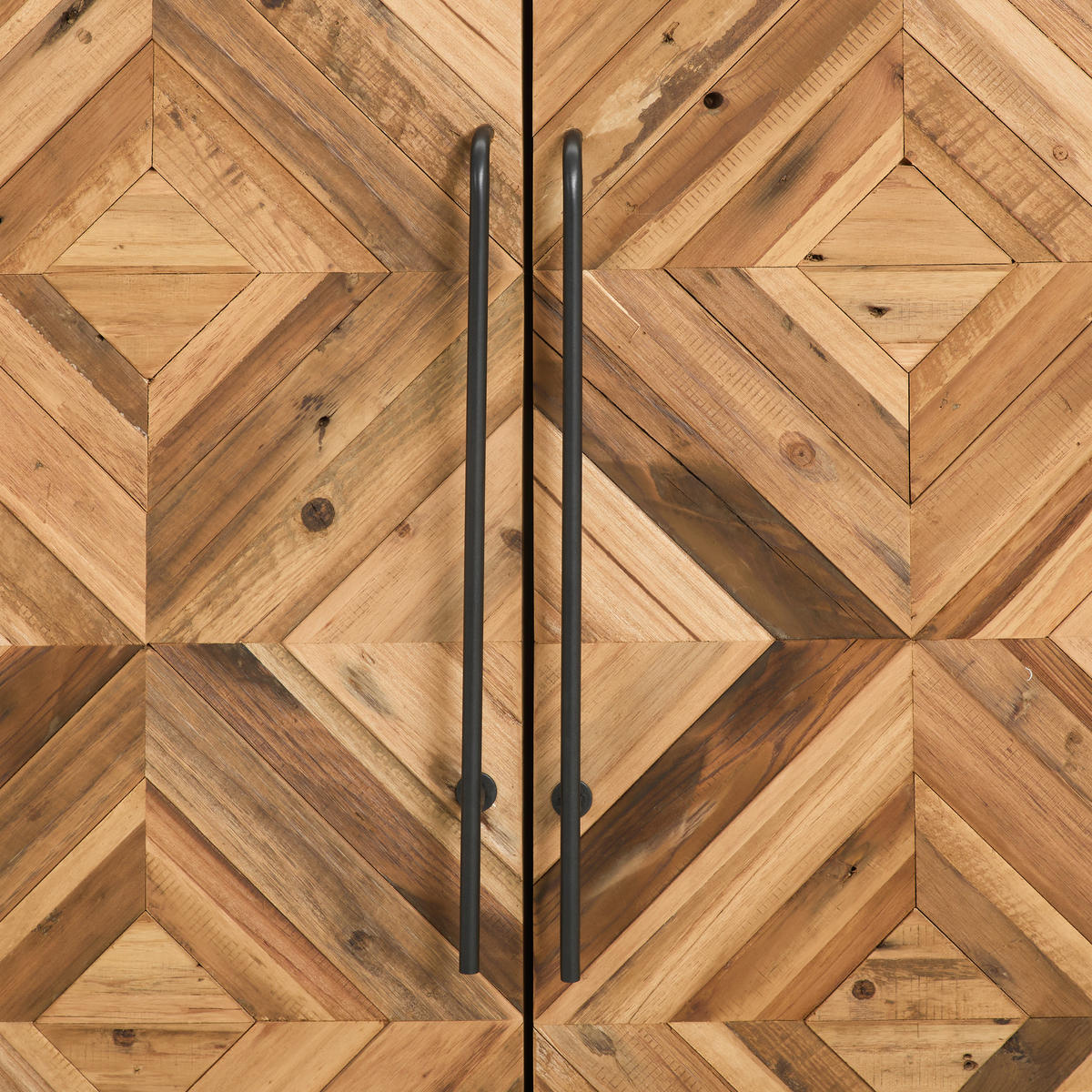 BARSCHRANK Tanne massiv Naturfarben, Schwarz  - Schwarz/Naturfarben, LIFESTYLE, Holz/Metall (84/92/46cm) - Landscape