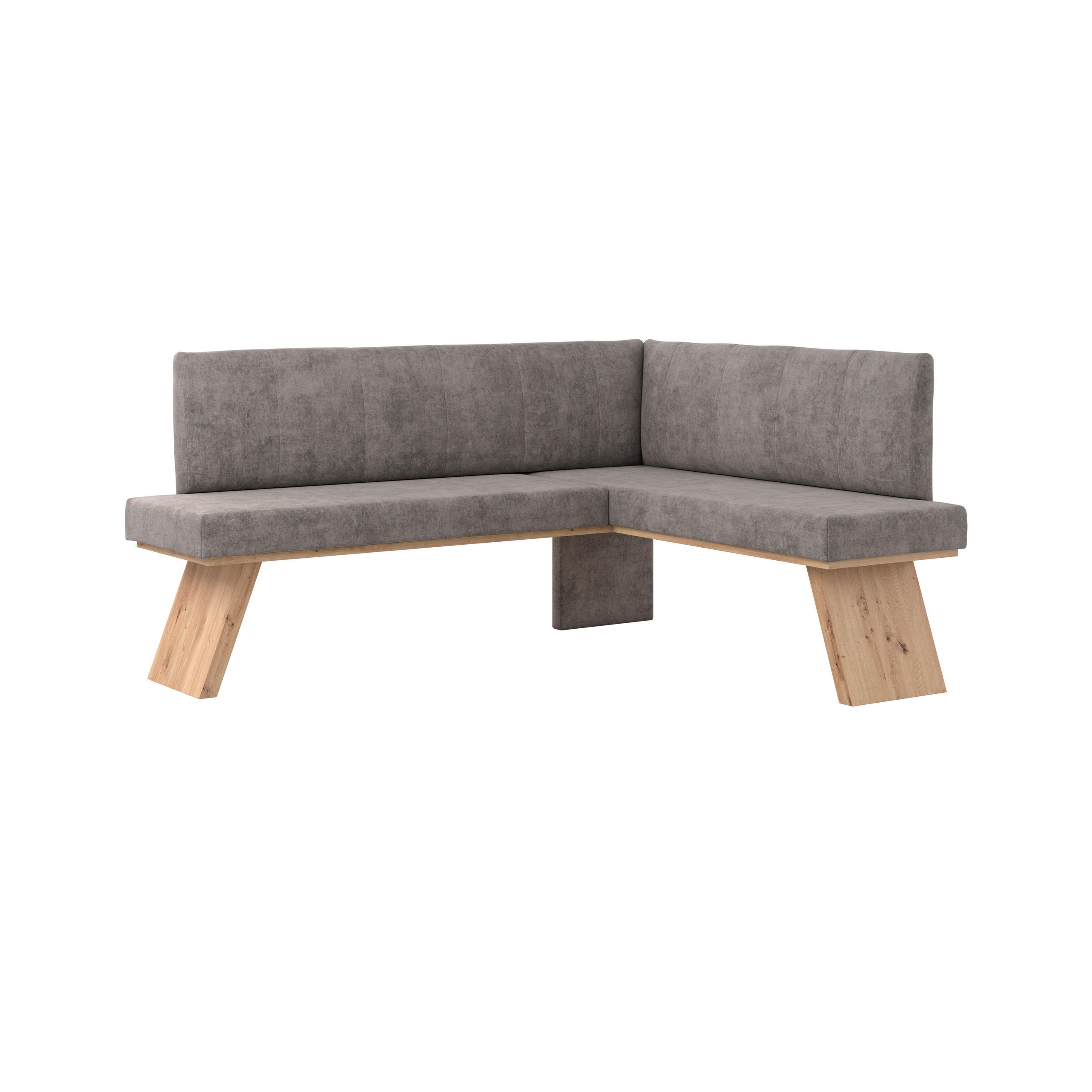 Livetastic Eckbank Grau 185x150 cm