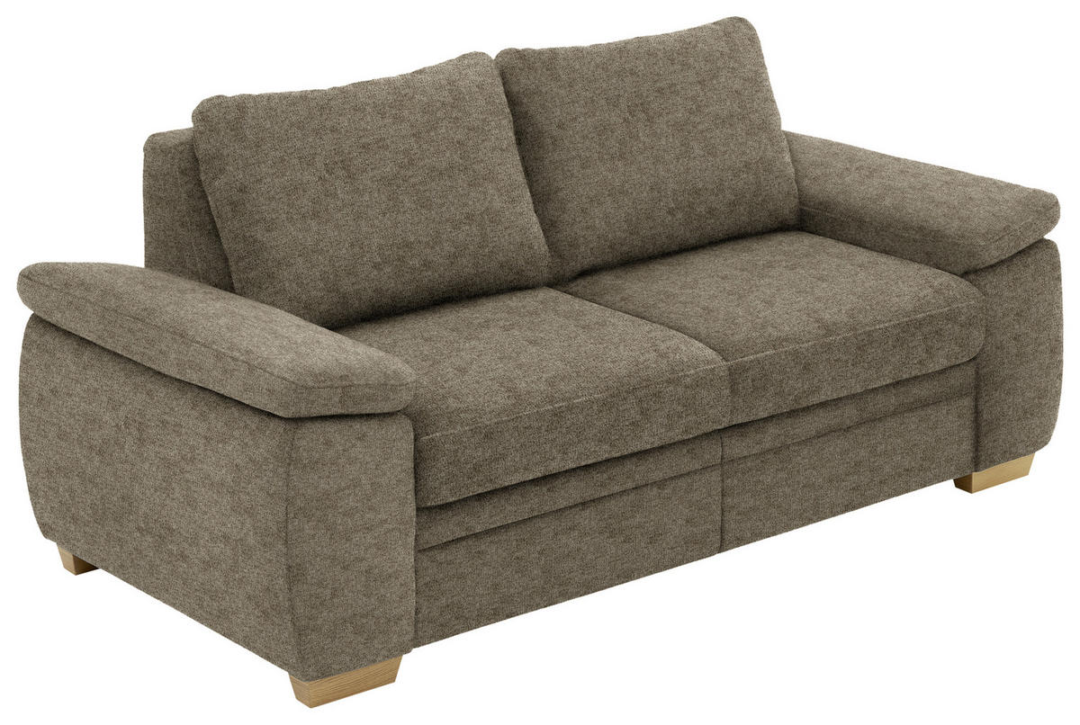 SCHLAFSOFA Grün  - Grün, KONVENTIONELL, Holz/Textil (196/90/100cm) - Beldomo Style