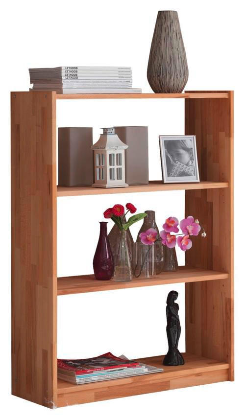 REGAL Buche massiv Buchefarben  - Buchefarben, Basics, Holz (80/111/31cm) - MID.YOU