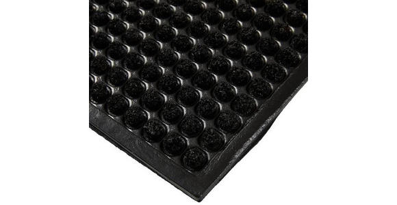 FUßMATTE 40/60 cm HOME - Schwarz, KONVENTIONELL, Kunststoff/Textil (40/60cm) - Esposa