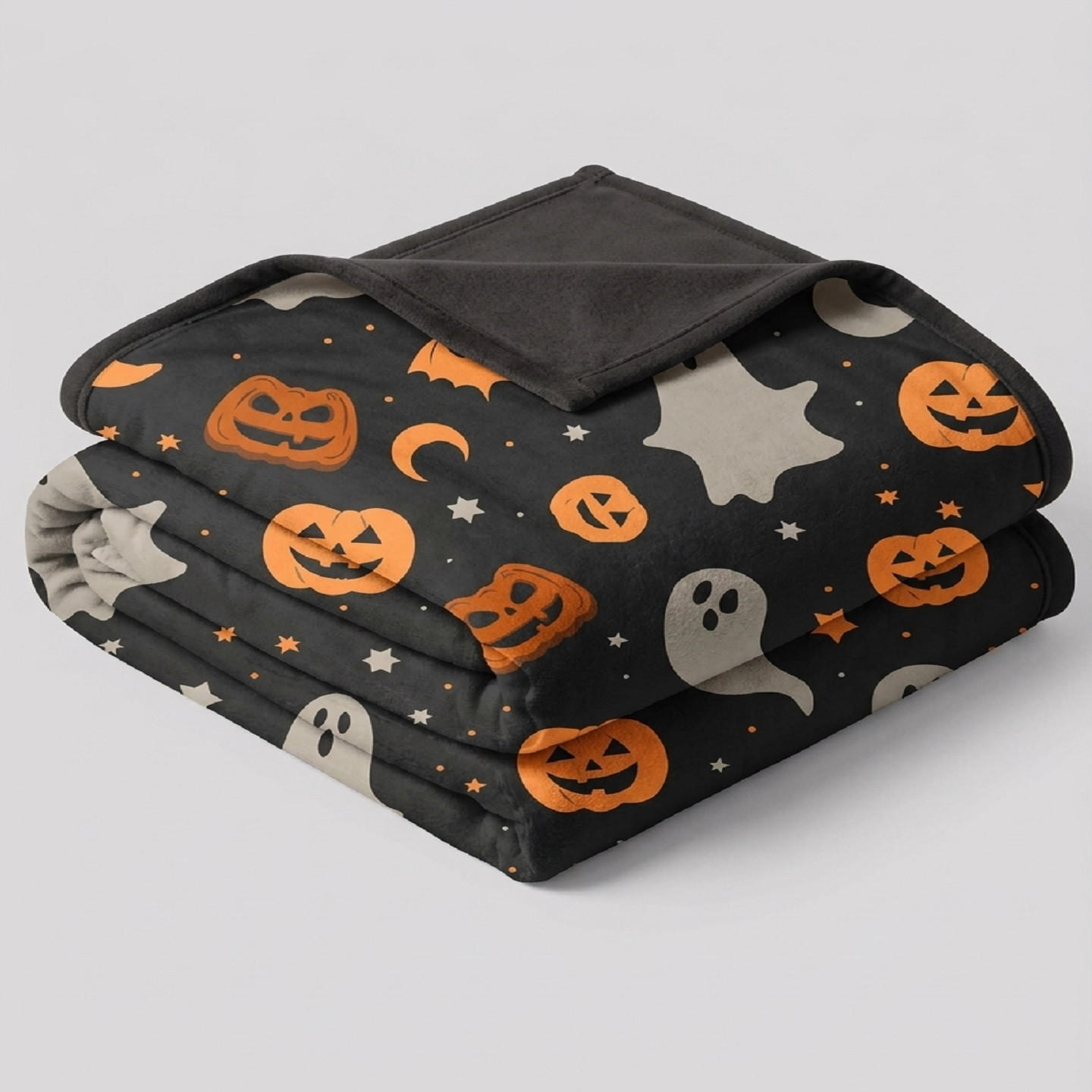 TAKARÓ  - fekete/narancs, Basics, textil (30/28/55cm)