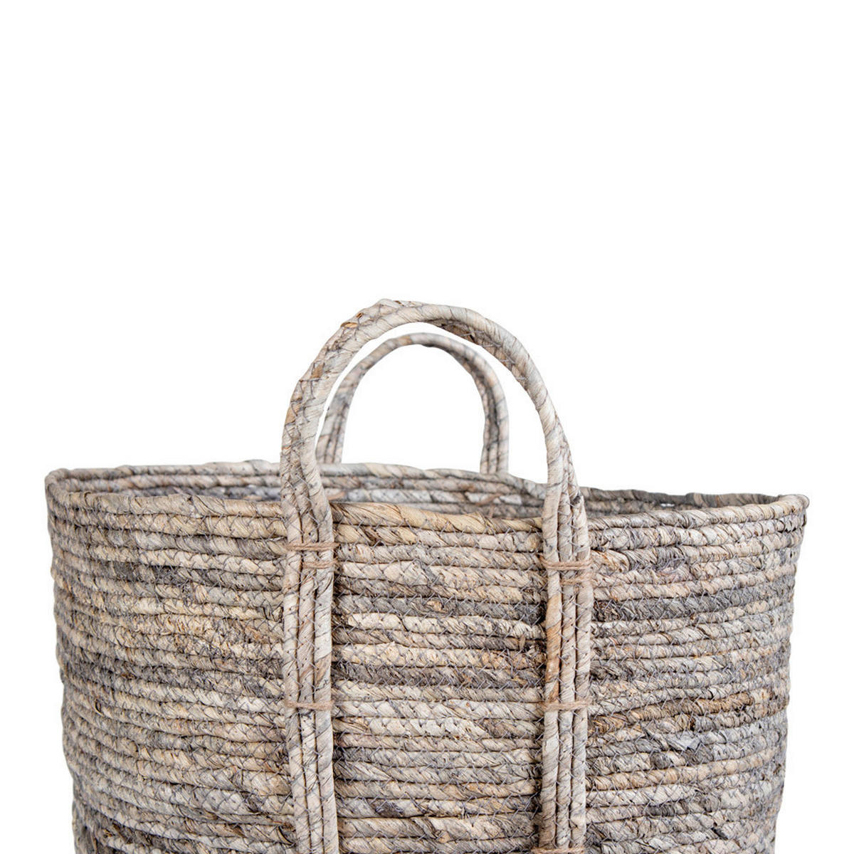 DEKOKORB  - Grau, Design, Textil (41/49/41cm)