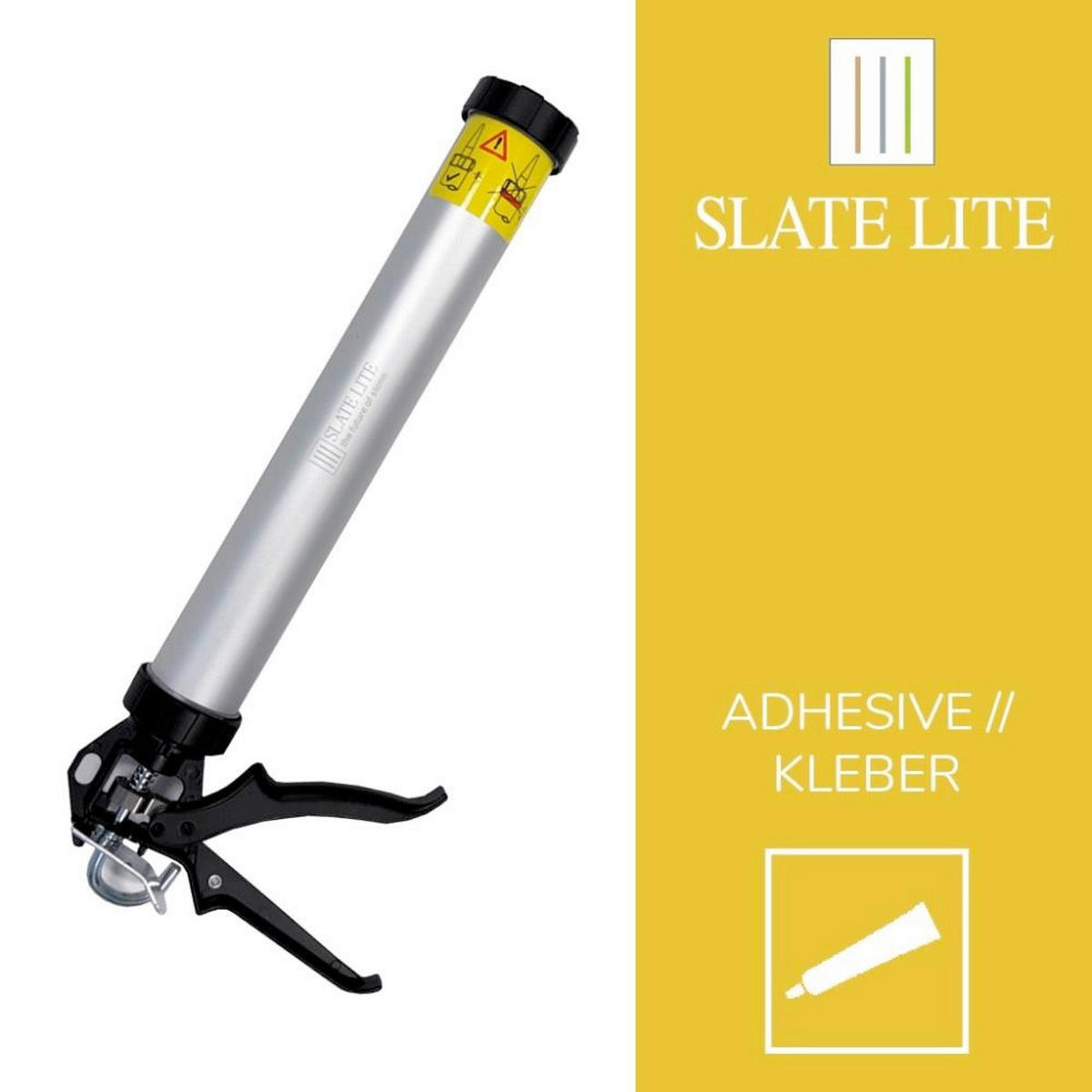 KARTUSCHENPRESSE - Silberfarben/Schwarz, Basics, Kunststoff/Metall (48/21cm)