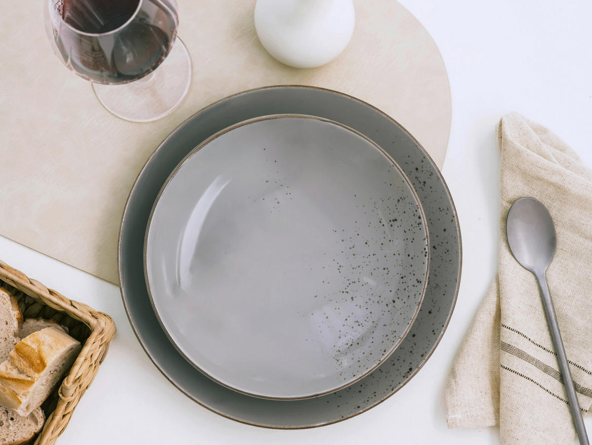 SERVIS Nature Collection 8 delar  - grå, Basics, keramik - Creatable