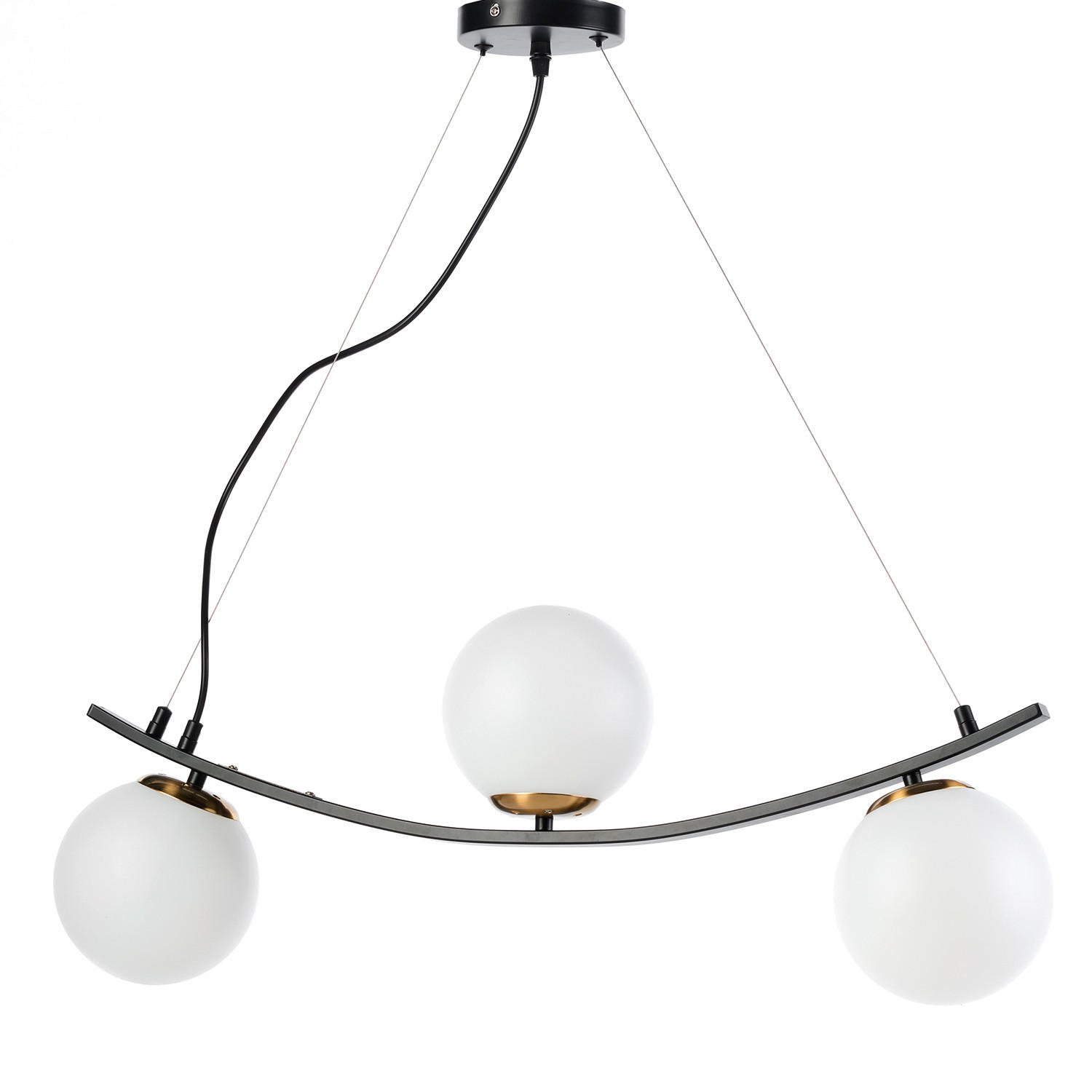 HÄNGELEUCHTE 73/15/90 cm   - Schwarz, Design, Kunststoff/Metall (73/15/90cm)