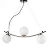 HÄNGELEUCHTE 73/15/90 cm  - Schwarz, Design, Kunststoff/Metall (73/15/90cm)