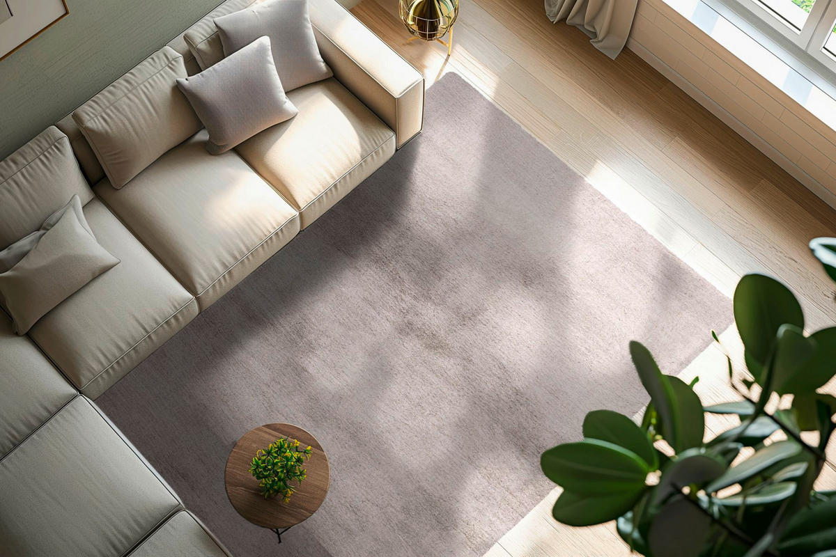 FLACHWEBETEPPICH 80/150 cm My Eternity Grau  - Grau, Design, Textil (80/150cm) - Obsession