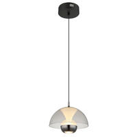 LED-HÄNGELEUCHTE 23/120 cm  - Schwarz, Design, Kunststoff/Metall (23/120cm) - Globo
