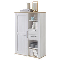 HIGHBOARD  in 90/135/38 cm  - Silberfarben/Lärchefarben, LIFESTYLE, Holzwerkstoff/Kunststoff (90/135/38cm) - MID.YOU