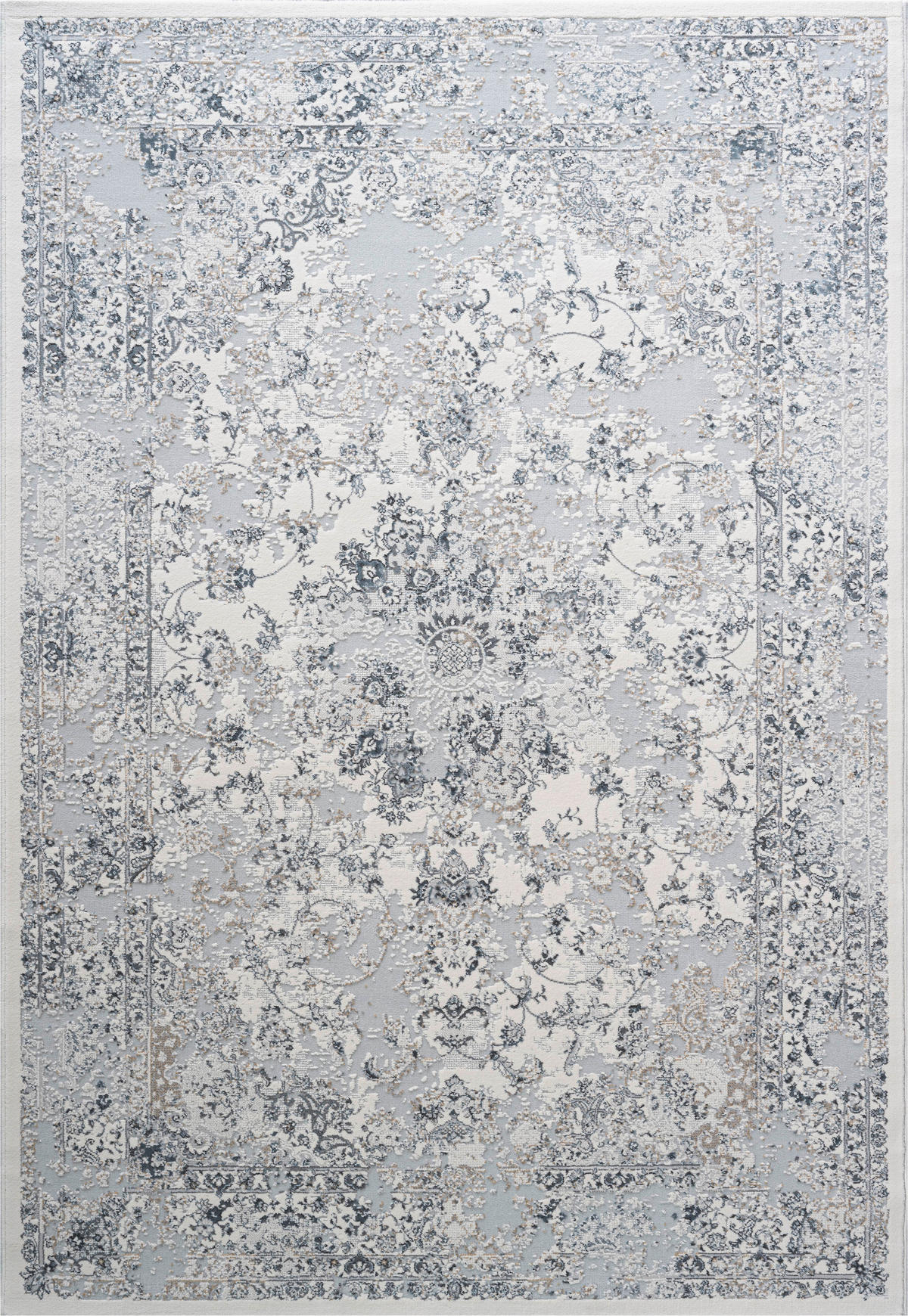 WEBTEPPICH 240/330 cm Samira Creme, Grau, Hellgrau  - Creme/Hellgrau, Design, Textil (240/330cm) - Novel