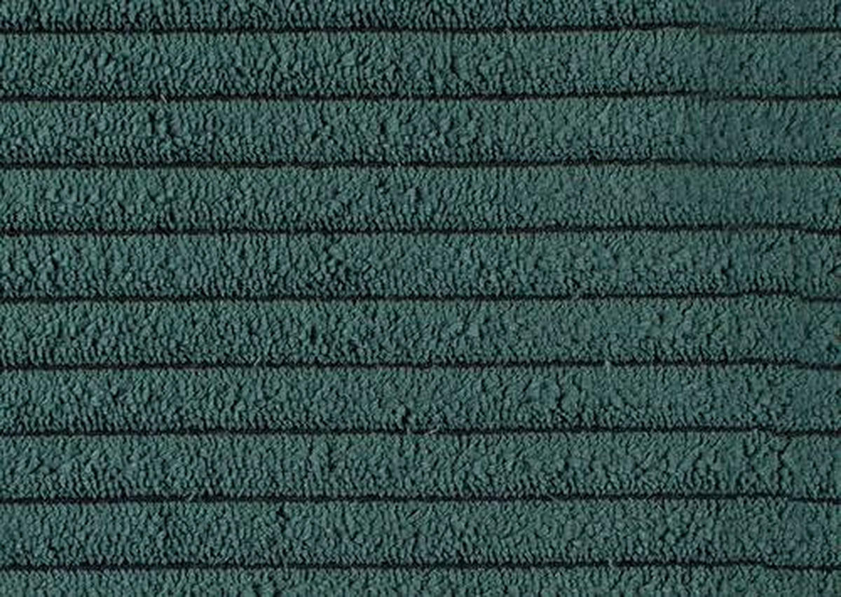 POLSTERBETT gepolstertes Kopfteil 180/200 cm  in Waldgrün  - Waldgrün/Schwarz, Design, Textil/Metall (180/200cm) - Lomoco