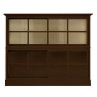 SIDEBOARD UrbanClass  in 190,5/149/49 cm  - Nussbaumfarben/Creme, LIFESTYLE, Glas/Holz (190,5/149/49cm) - Livetastic
