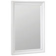 WANDSPIEGEL 45/60/2,8 cm    in rechteckig  - Weiß, KONVENTIONELL, Glas/Holzwerkstoff (45/60/2,8cm) - Carryhome