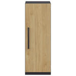 KOMMODE  in 40/112,5/41,9 cm  - Weiß/Hickory, Design, Holzwerkstoff/Metall (40/112,5/41,9cm) - Moderano