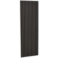 AKUSTICKÝ PANEL 41/120/2,1 cm  - černá, Design, kompozitní dřevo/plast (41/120/2,1cm) - Livetastic