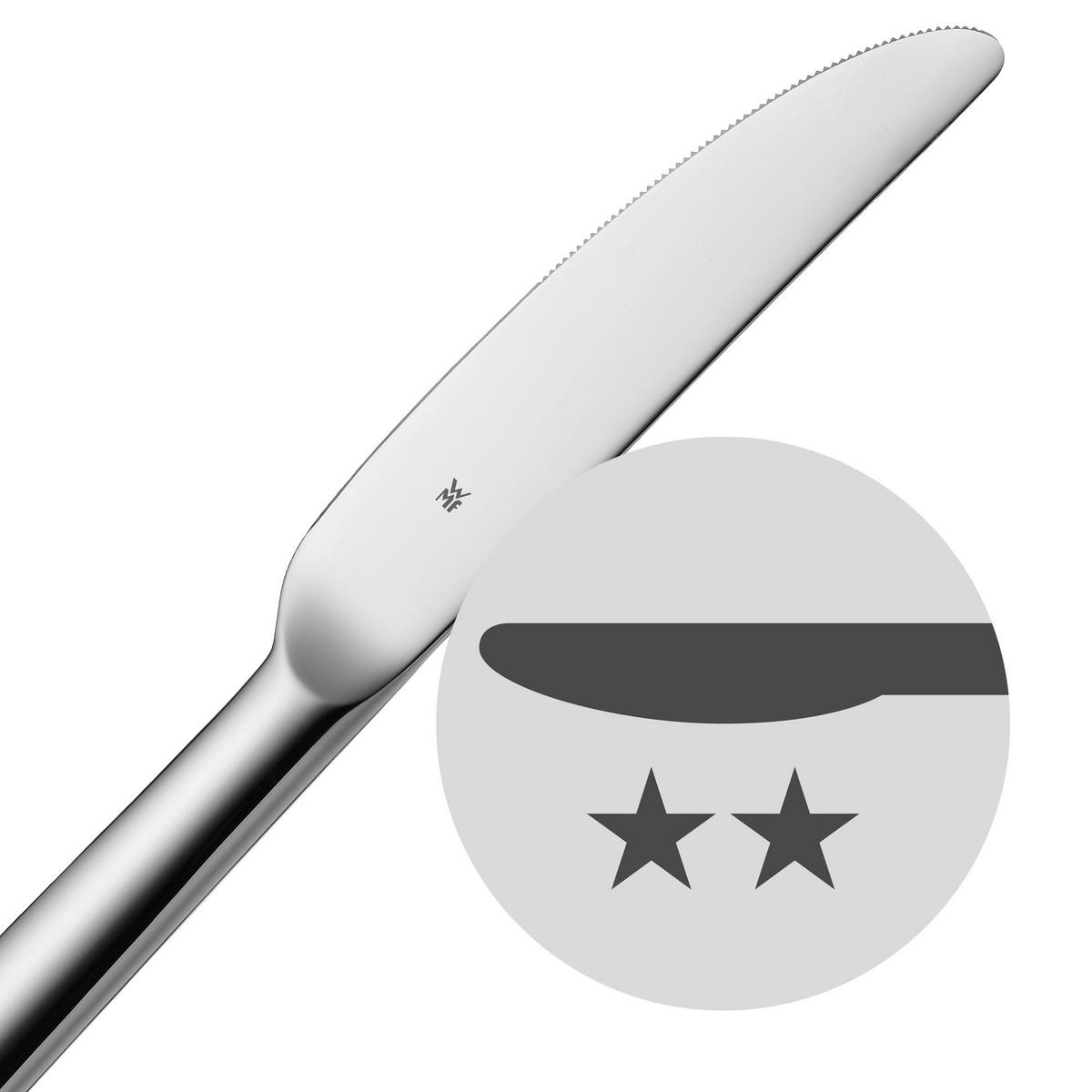 BESTECKSET New York 60-teilig  - Edelstahlfarben, Basics, Metall - WMF