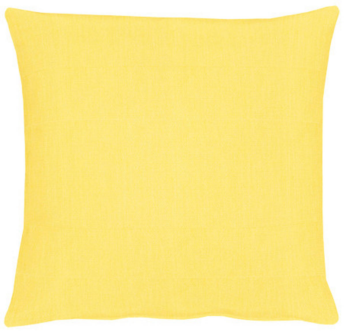 ZIERKISSEN 49/49 cm  - Gelb, Basics, Textil (49/49cm) - Apelt