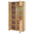 VITRINE Kernbuche Buchefarben - Buchefarben, KONVENTIONELL, Glas/Holz (107/209/38cm) - NOVEL