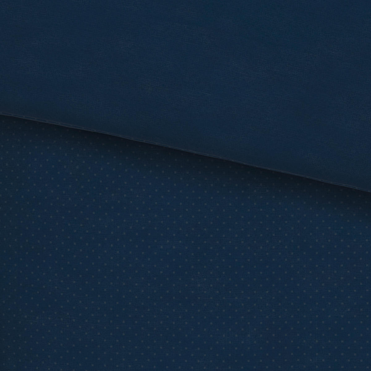 BETTWÄSCHE PUNTO Makosatin 135/200 cm  - Blau, Basics, Textil (135/200cm) - Novel