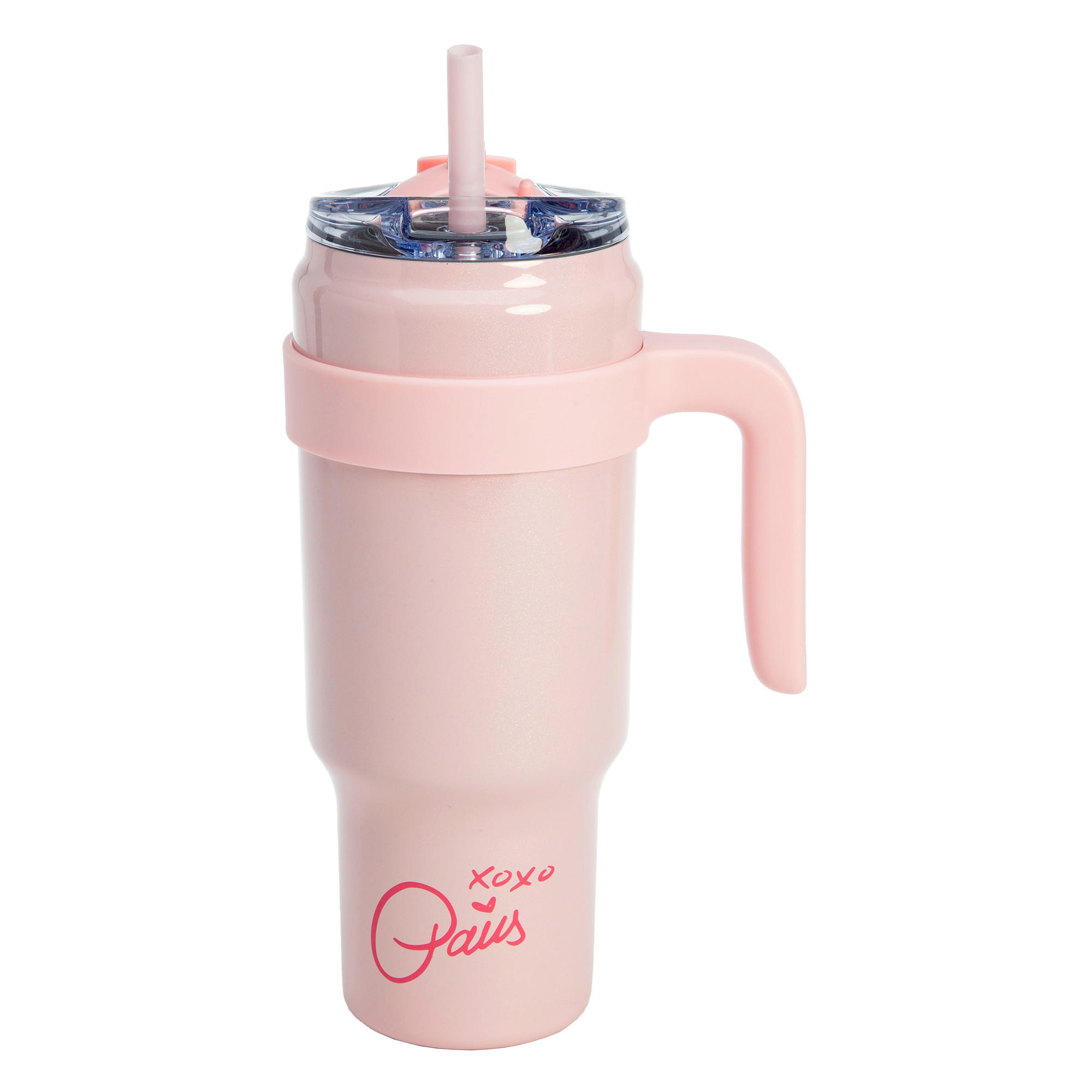 THERMOBECHER Paris Hilton 1 L  - Pink, Basics, Kunststoff/Metall (1180ml) - Paris Hilton