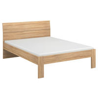 LIT 90/200 cm  chêne sonoma   - chêne sonoma, Basics, matériau de bois (90/200cm) - Xora