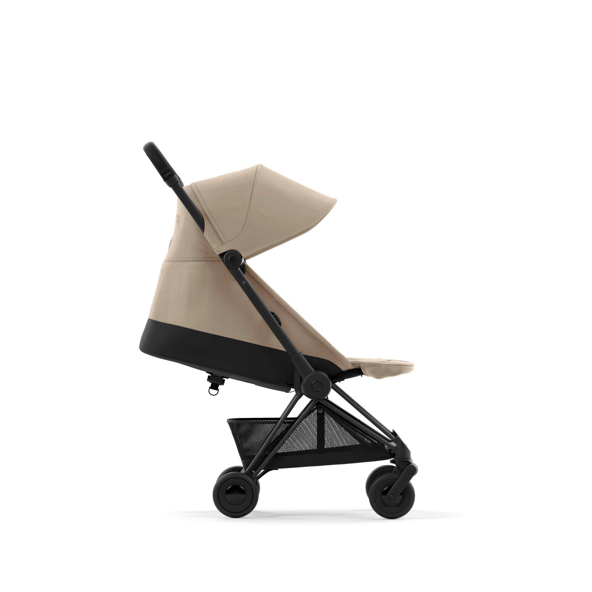 BUGGY Coya  - Beige/Schwarz, Basics, Kunststoff/Textil (79/44/105cm) - Cybex