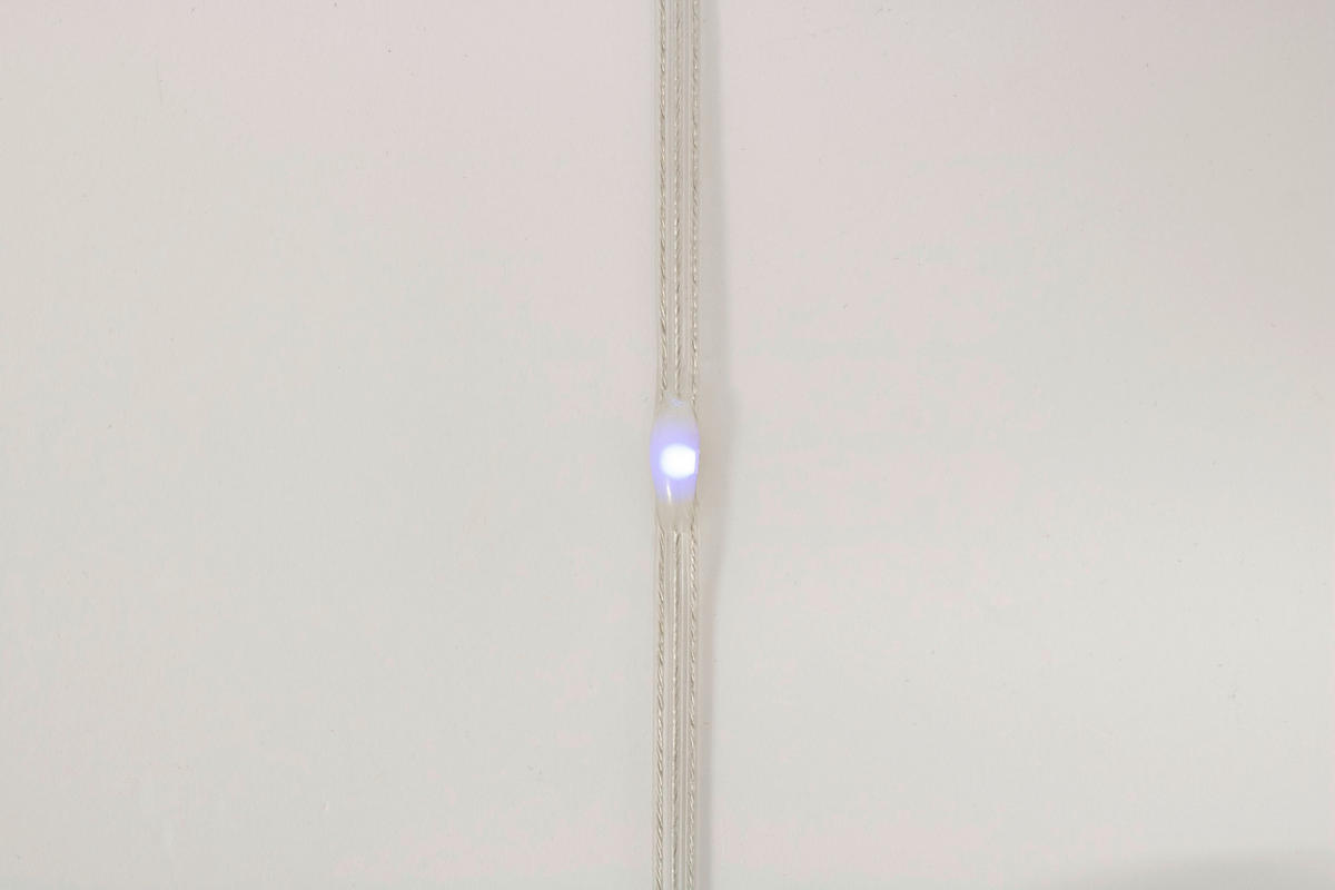 FÉNYFÜGGÖNY - fehér, Basics, műanyag (700/200cm)