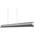 LED-HÄNGELEUCHTE - Chromfarben, LIFESTYLE, Metall (110,5/7,5/210cm) LED-HÄNGELEUCHTE - Chromfarben, LIFESTYLE, Metall (110,5/7,5/210cm)