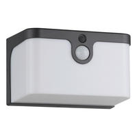SOLARLEUCHTE - Weiss/Anthrazit, Basics, Kunststoff (11,0/15,0/11,0cm) - Eglo