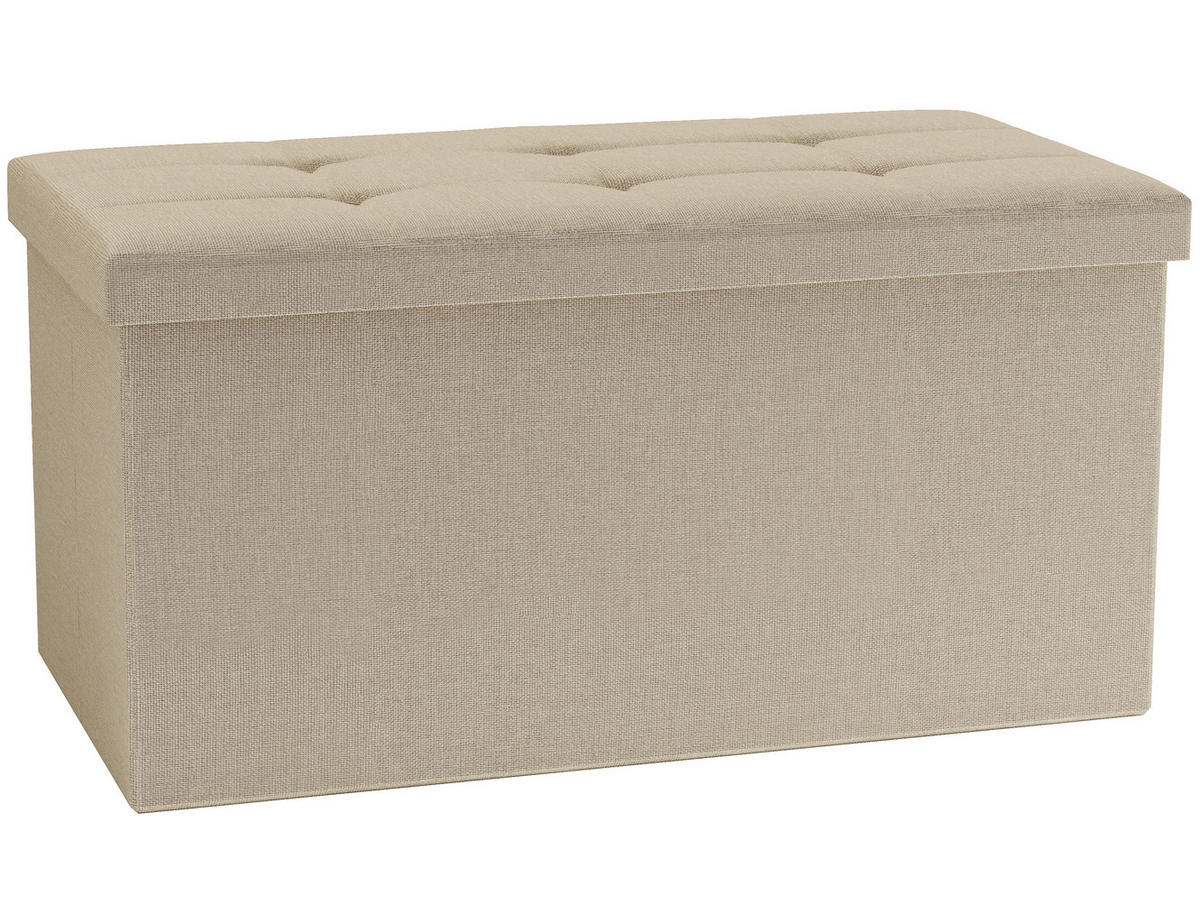 SITZBOX in Kunststoff, Holzwerkstoff Creme  - Creme, Basics, Holzwerkstoff/Kunststoff (76/38/38cm) - MID.YOU