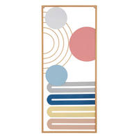 WANDDEKO Metall  - Multicolor, Basics, Metall (84/37/2cm)