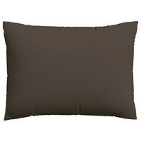 KOPFPOLSTERBEZUG KNITTED JERSEY 60/80 cm  - Dunkelbraun, Basics, Textil (60/80cm) - Schlafgut