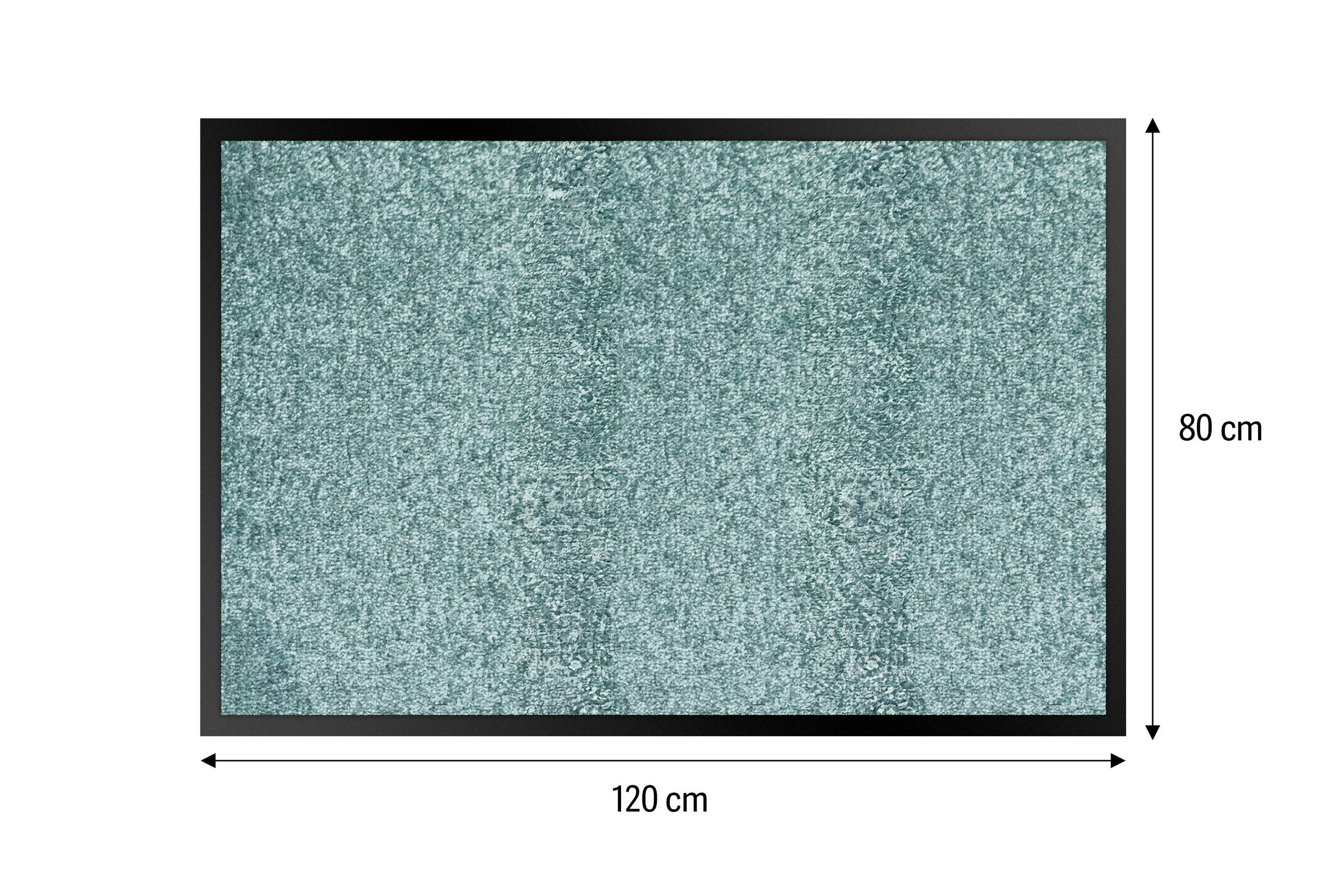 SZENNYFOGÓ SZŐNYEG - zsályazöld, Basics, textil (80/120cm)