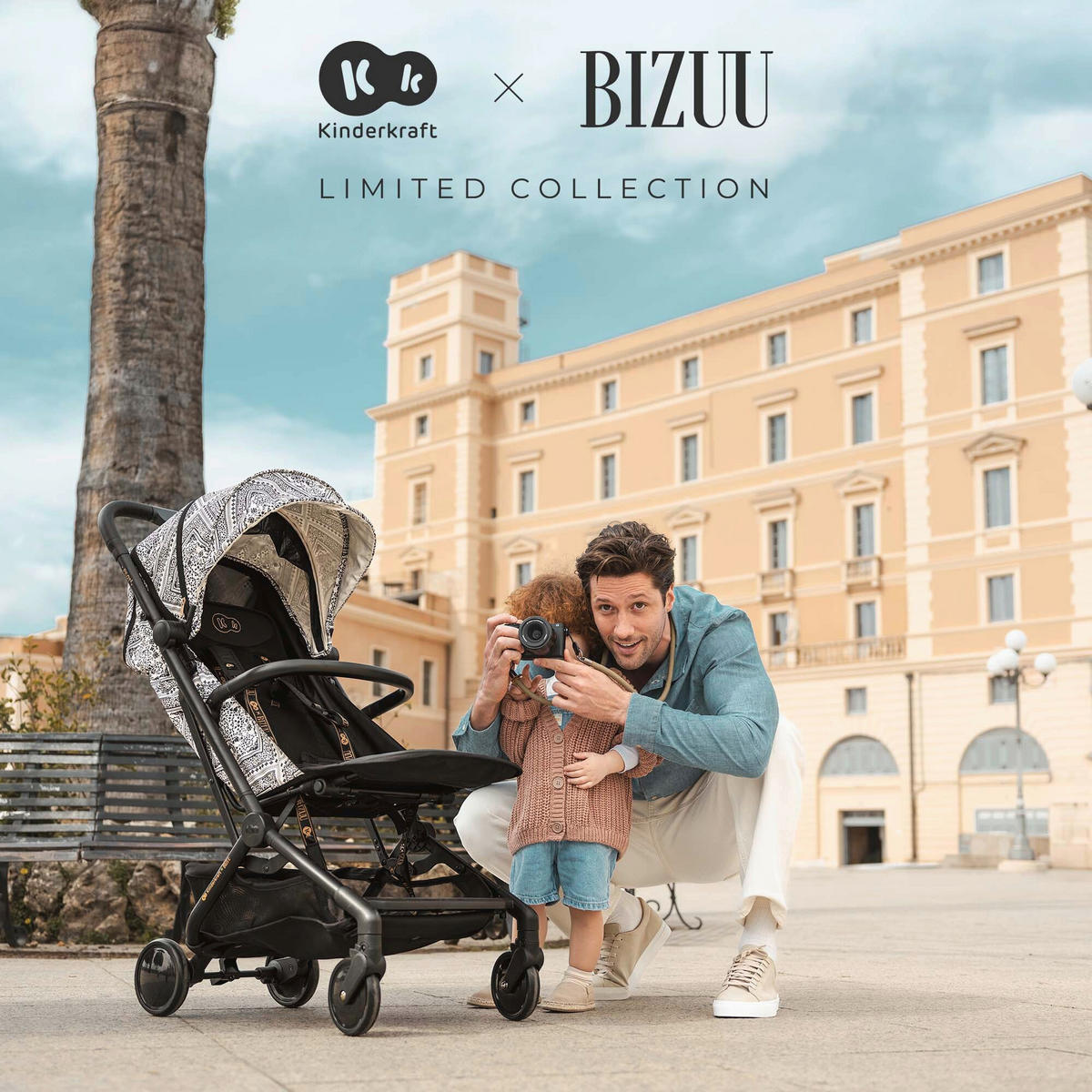 KINDERWAGEN Pilot 2 Bizuu  - Basics (67/42/101cm) - Kinderkraft