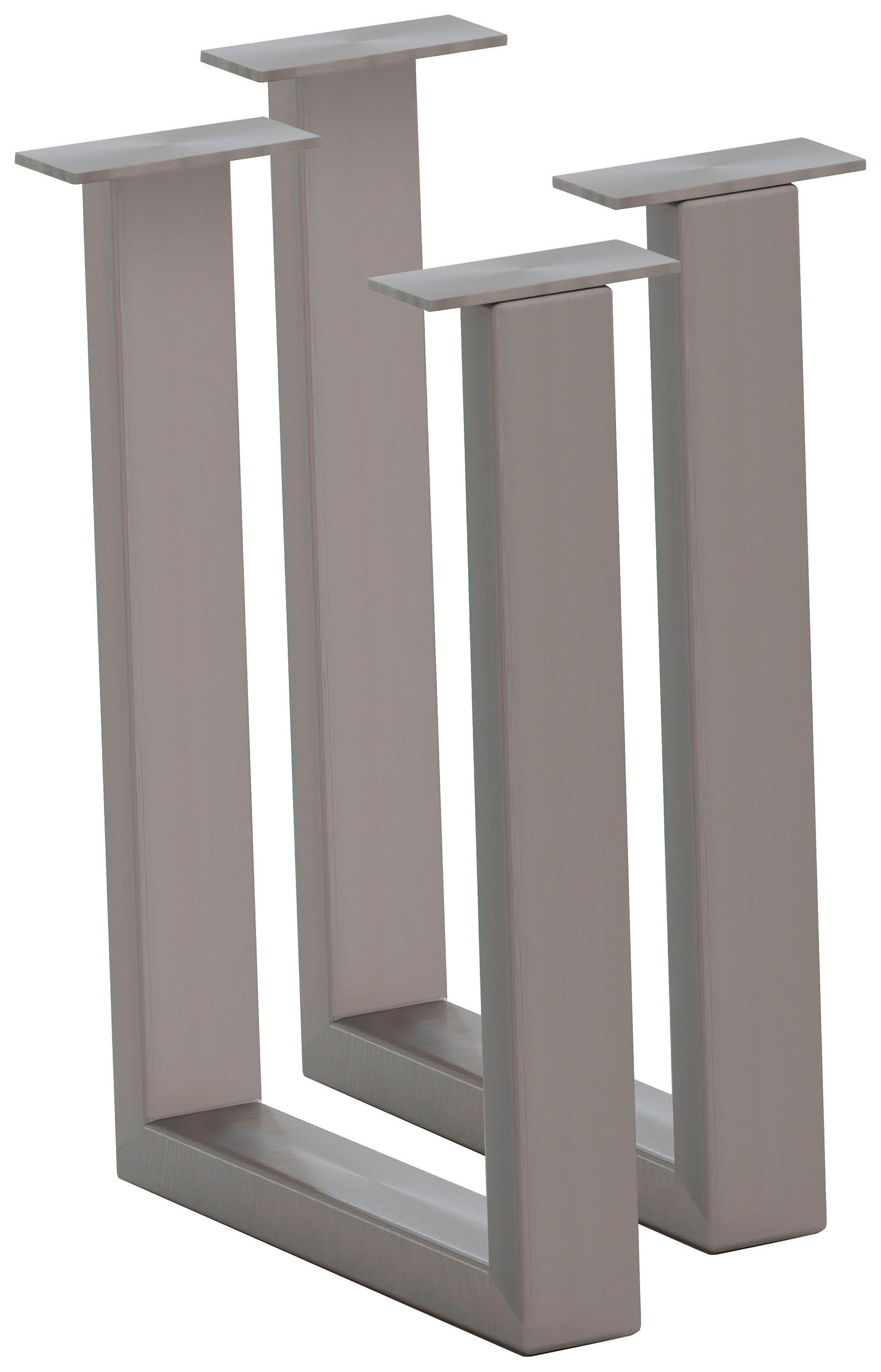 BANKGESTELL 6/45/32 cm  - Edelstahlfarben, Design, Metall (6/45/32cm) - Waldwelt