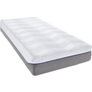 Polyurethanschaumkern Matratze 90/200 cm - Weiß/Grau, Basics, Textil (90/200cm) - Tempur