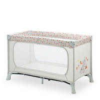 REISEBETT Dream N Play Plus Beige, Multicolor  - Beige/Multicolor, Basics, Kunststoff/Textil (65/76/125cm) - Hauck