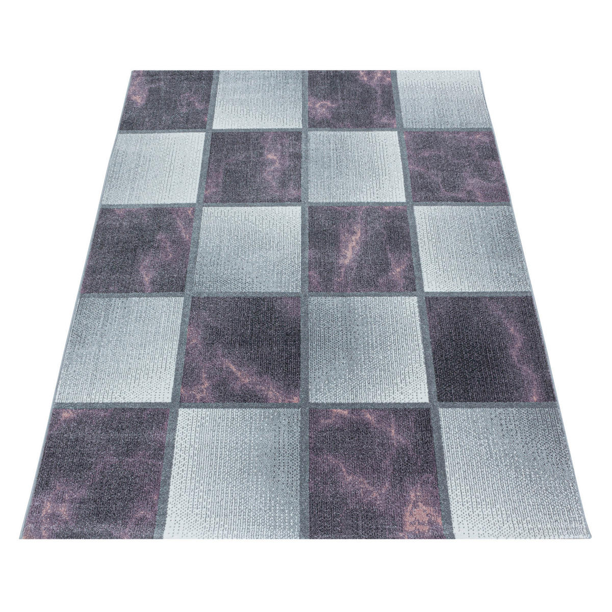 WEBTEPPICH 140/200 cm Ottawa 4201 lila Lila  - Lila, Design, Textil (140/200cm)