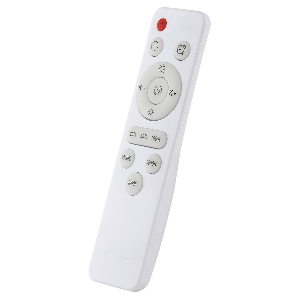 LED PLAFONJERA - boja bukve/crna, Osnovno, metal/plastika (39/7,7cm)