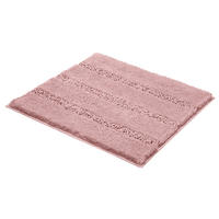 FÜRDŐSZOBASZŐNYEG  60/60 cm  rózsaszín   - rózsaszín, Konventionell, műanyag/textil (60/60cm) - Kleine Wolke
