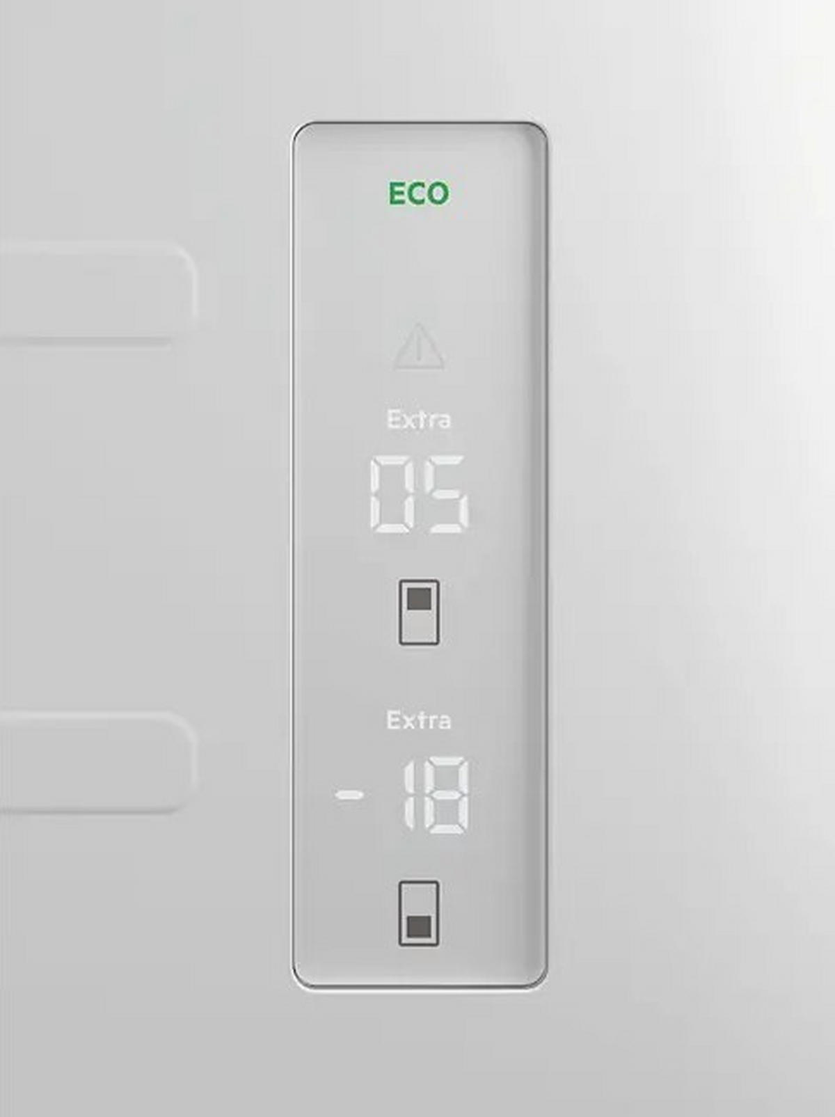 KÜHL-GEFRIER-KOMBINATION ORC8M362BL  - Schwarz, Metall (59,5/202/66,4cm) - AEG